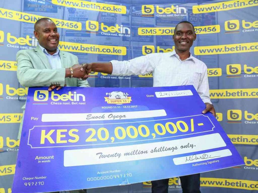 Betin Kenya winner