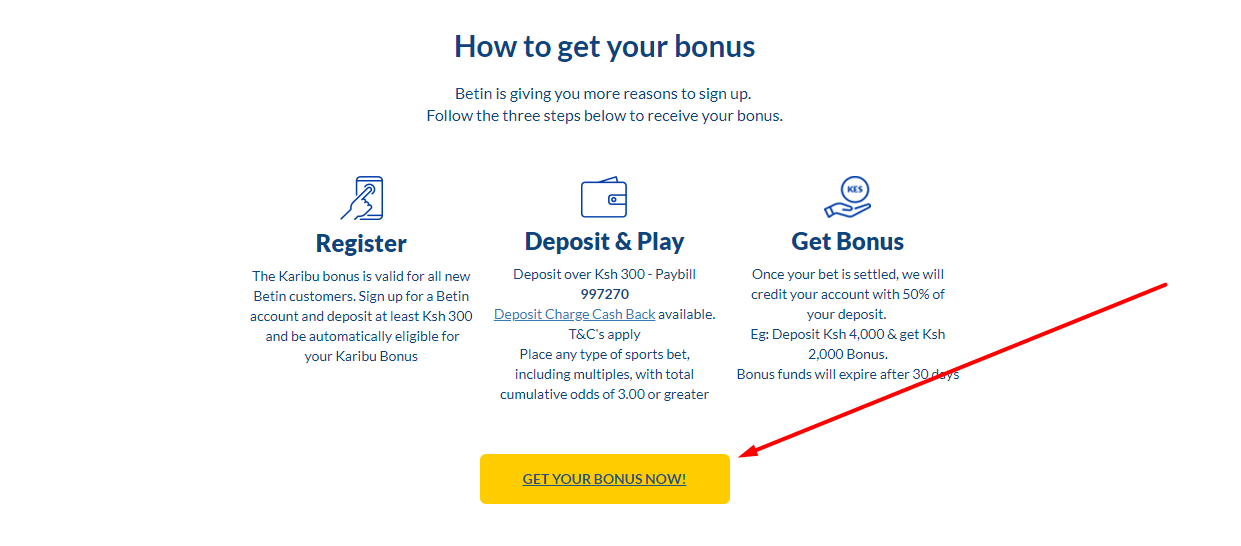 Betin bonus code