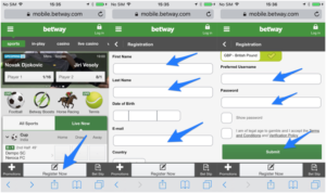 Betwey login and registration in Kenya bookmaker.co.ke