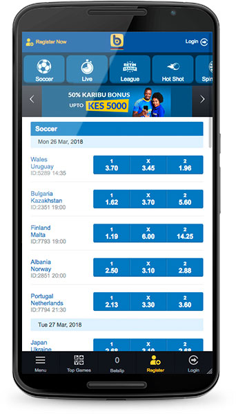 Betin application